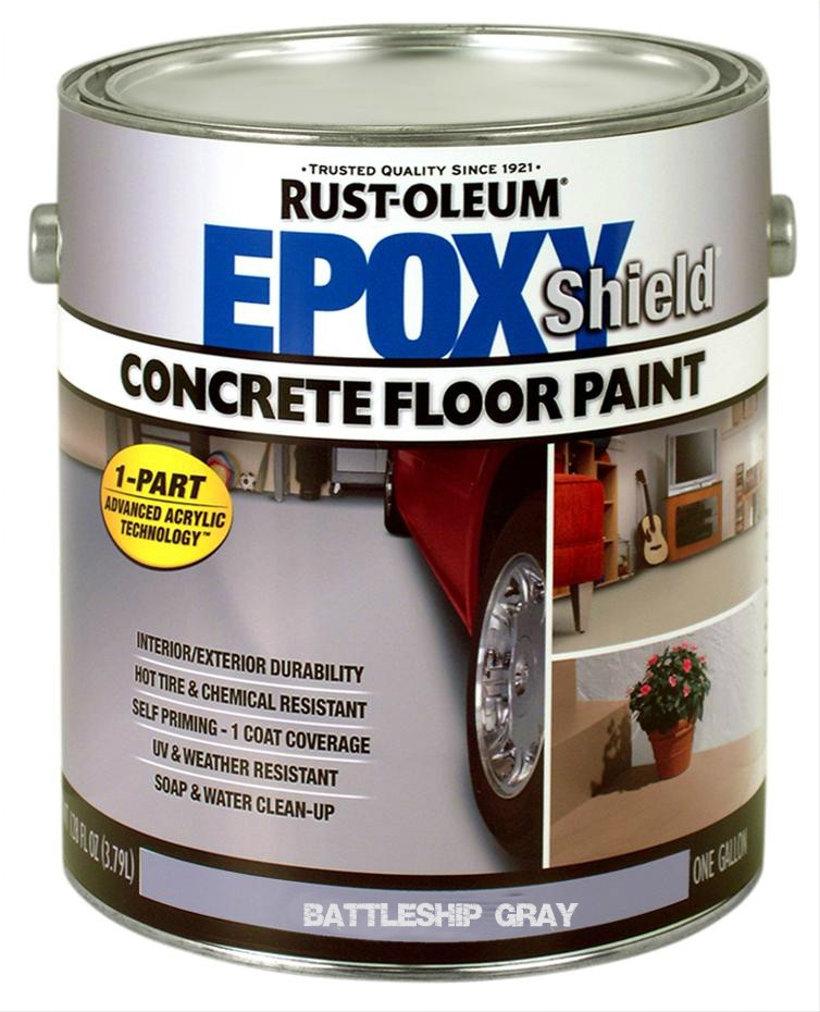 Buy the RustOleum 225380 Concrete Floor Paint, Battleship