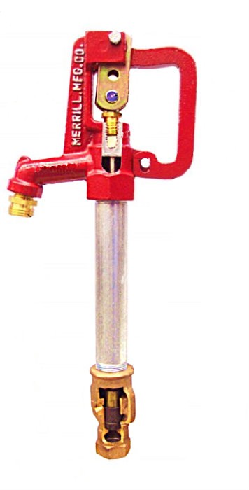 red frost proof yard hydrant complete head assembly