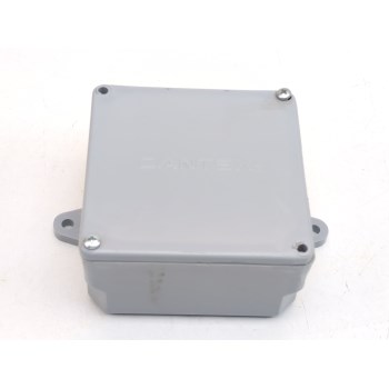 Cantex PVC Junction Box - 4" x 4" x 2"
