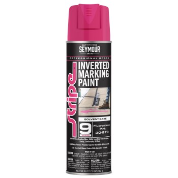 Stripe Inverted Marking Paint, Fluorescent Pink - 20 oz