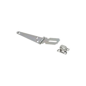 National Hinge Hasp, Zinc Plated - 4" - Visual Pack 288