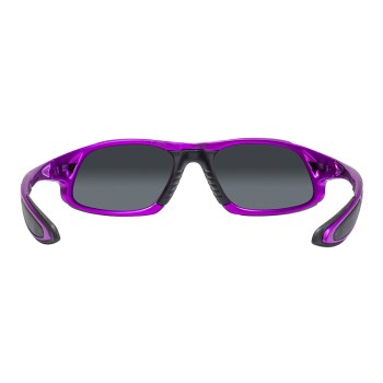Code-8 Safety Glasses, Purple - Smoke Lens