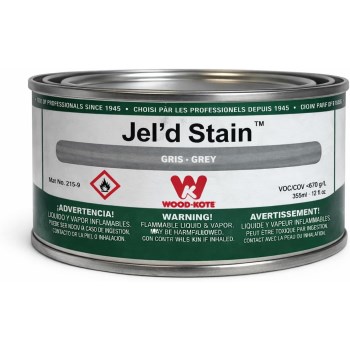 Jel'd Stain, Grey - 12 oz