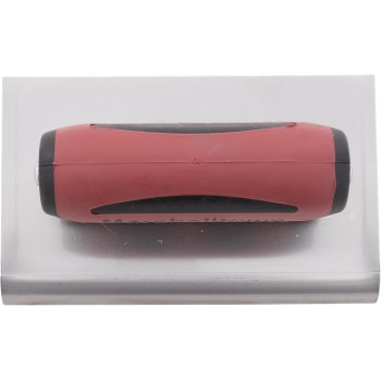 Stainless Steel Curved End Edger - 6" x 4"