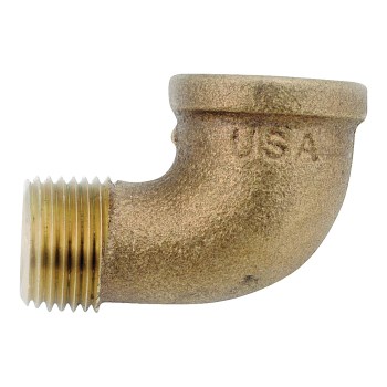 Anderson Metals Lead Free Brass Street Elbow - 1/2"