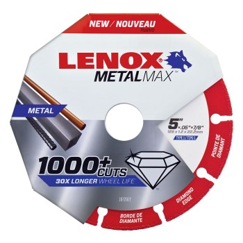 Lenox MetalMax Cut-Off Wheel - 5" x 7/8" Arbor