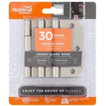 3.5x5/8 3pk Sn Hinge