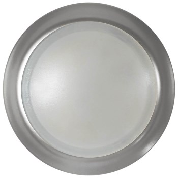 Satco LED Disk Light, 15W CCT Selectable - 7", Brushed Nickel