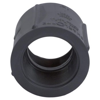 Charlotte Pipe PVC Sch 80 Coupling, FPT x FPT - 1"