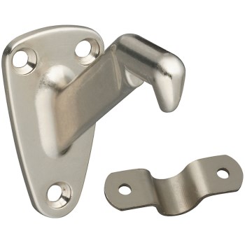 Handrail Bracket, Satin Nickel Finish