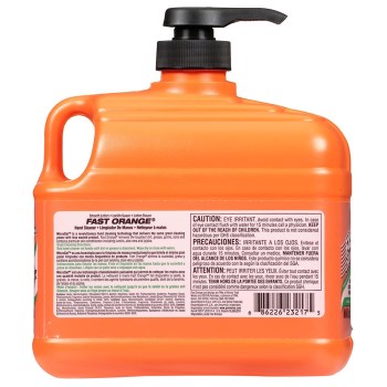 Permatex Fast Orange Smooth Hand Cleaner - 1/2 Gal