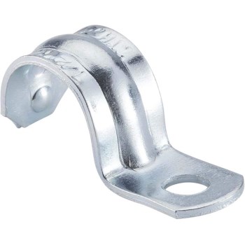 EMT 1-Hole Strap, Steel - 1", 4pk