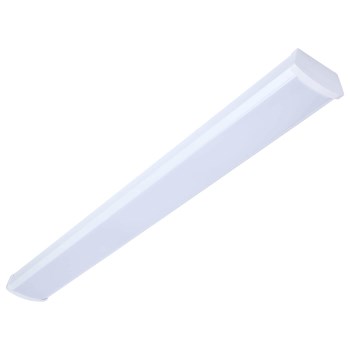 LED Ceiling Wrap Light, White - 4 Ft, 39W