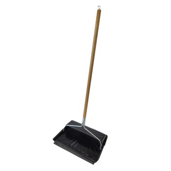 Steel Dust Pan w/30" Handle