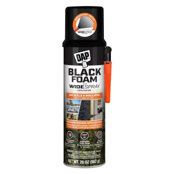 DAP Black Insulating Foam Sealant - 20 oz