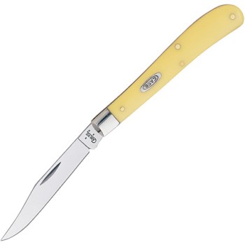 Barehead Trapper Knife - Yellow 