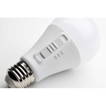 LED A19 Bulb, 3CCT Selectable - 12W (75W Equivalent)