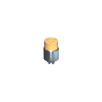 Armored Connector, Commercial - 15 Amp, Yellow