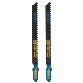 Irwin Marathon T-Shank Jigsaw Blade, 10 TPI - 4" (2-Pack)
