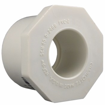 Charlotte Pipe x1 Sch40 Spgxs Bushing   1-1/2"