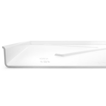 Dishwater Polypropylene Drain Pan,   White  ~  Approx 20 1/2" D x 24" W