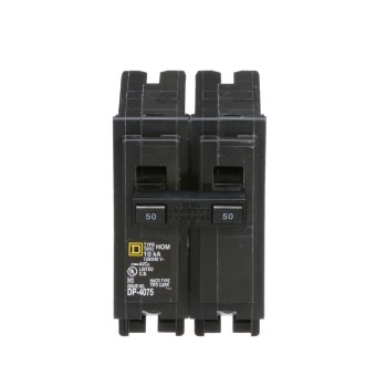 Homeline Double-Pole Circuit Breaker - 50 Amp