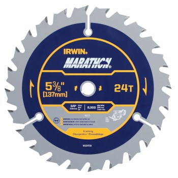 Irwin Marathon Cordless Circular Saw Blade - 5-3/8", 24T