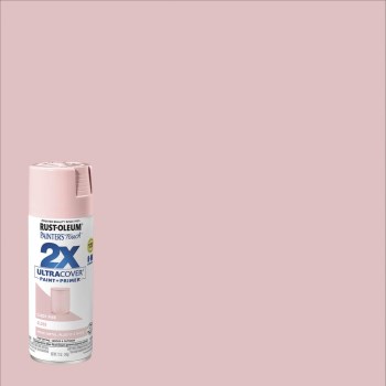 2X Ultra Cover Spray Paint  Candy Pink   Gloss  12 oz