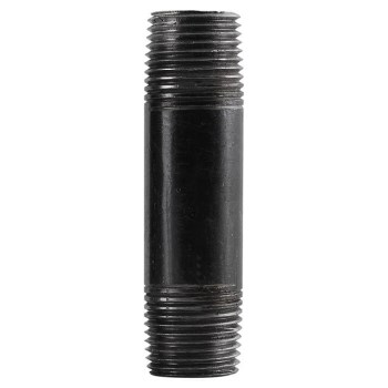 Black Steel Pipe Nipple - 1-1/4" x 1-5/8"