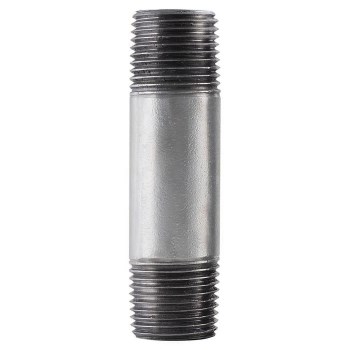 Galvanized Pipe Nipple - 1-1/4" x 6"