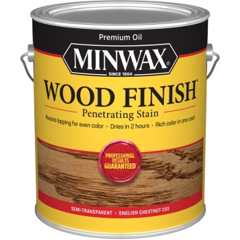Minwax 71044 Wood Stain, English Chestnut ~ 1 Gal