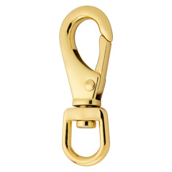 National Bronze Boat Snap, Swivel Eye - 5/8" x 3-7/8"