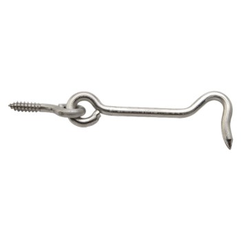 National Stainless Steel Gate Hook and Eye - 3"