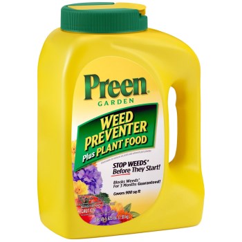 Preen Weed Preventer Plus Plant Food - 5.625 Lb