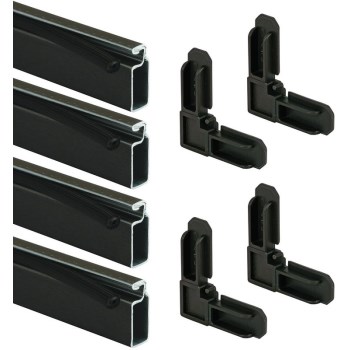 Aluminum Screen Frame Kit, Bronze ~ 3/4" x 5/16" x 60"