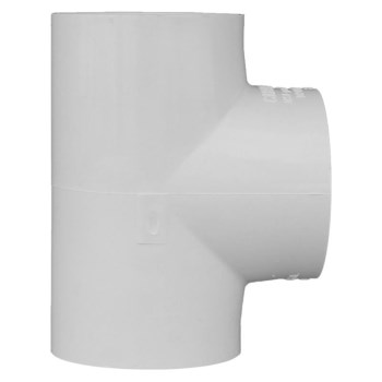 Charlotte Pipe PVC Schedule 40 Tee, Slip x Slip x Slip - 2"
