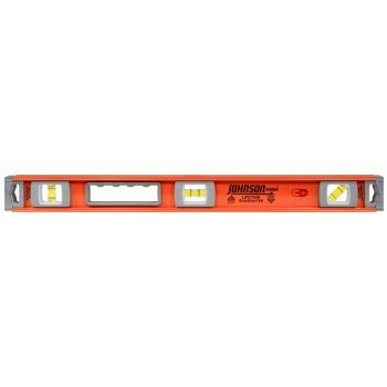 Johnson Heavy Duty Magnetic I-Beam Level - 24"