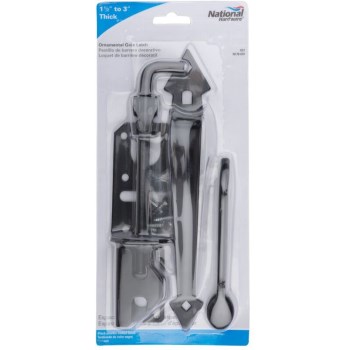  Gate Latch ~ Satin Black 