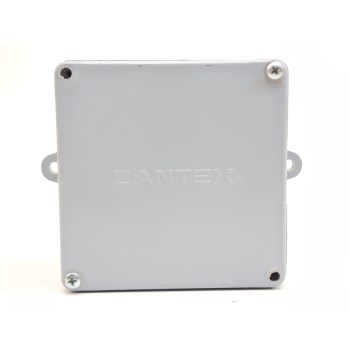 Cantex PVC Junction Box - 4" x 4" x 2"