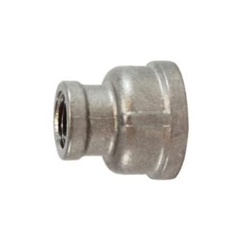 Anderson Metals Stainless Steel Reducing Coupling - 1/2" x 3/8"