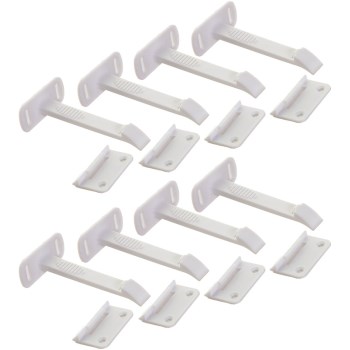 White Adhesive Latches
