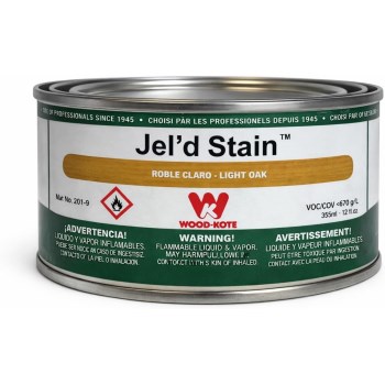 Jel'd Stain, Light Oak - 12 oz