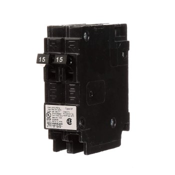 Siemens Type QT Tandem Breaker - 15/15 Amp