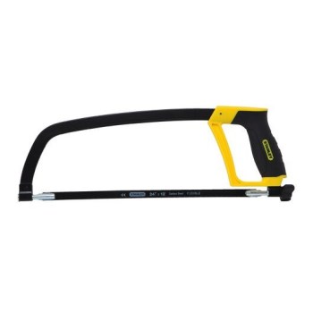 Stanley Rubber Grip Hacksaw   12"