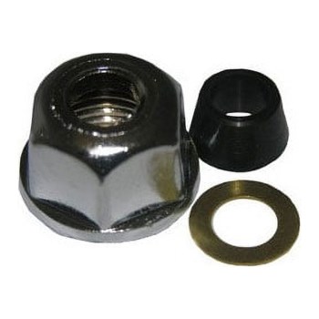 Slip Joint Nut Kit, 1/2" x 3/8" 