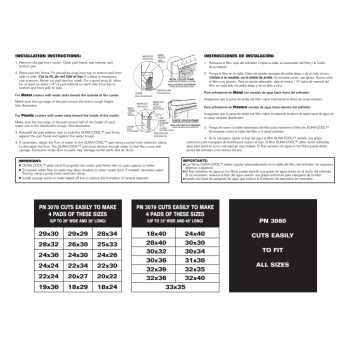 Dura-Cool Evaporative Cooler Pad Roll - 33" x 13 Ft