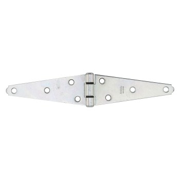 National Heavy Strap Hinge, Zinc Plated - 5"