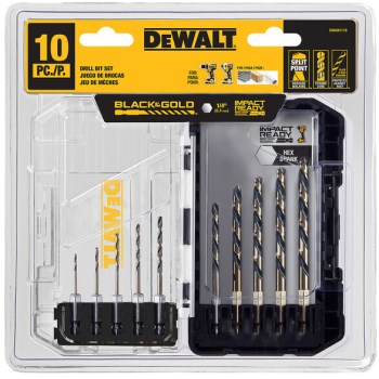 10pc Hex Drill Set