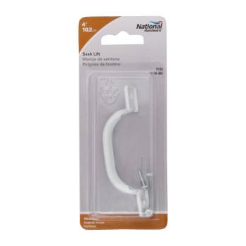 Bar Type Sash Lift, White - 4"