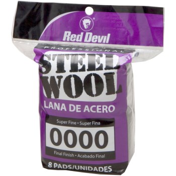 Steel Wool, 8 Pads ~ Super Fine 